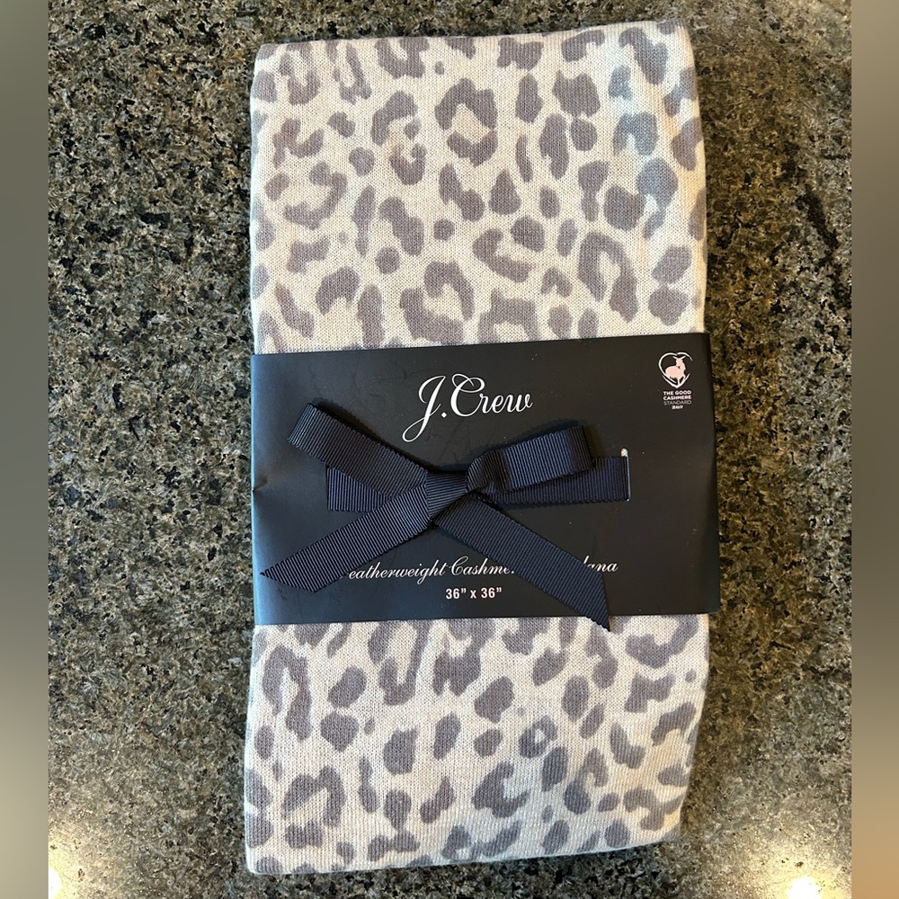 J Crew Featherweight Cashmere scarf / Bandana - brand new!!